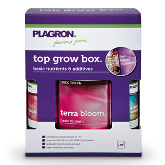 PLAGRON Top Grow Box Terra, sada hnojiv a doplňků