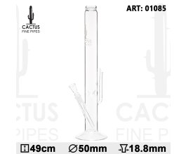Skleněný bong Cactus 49 cm, průměr 50 mm
