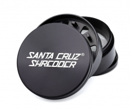 Čtyřdílná drtička Santa Cruz Shredder, 70mm, černá matná
