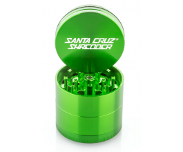 Čtyřdílná drtička Santa Cruz Shredder, 54mm, zelená