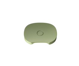 Náustek plochý k vaporizéru PAX FLOW, 2 ks, Greenstone