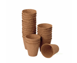 Kulaté květináčky JIFFY Pots, 6 x 6 cm