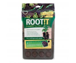 ROOT IT Natural Rooting Sponge 24 Cell Filled Trays- BOX 8ks