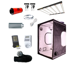 Sunpro HIGH-TEC kit HITTER 720W LED, 3,1 umol/J - Climabox White 150x150x200cm