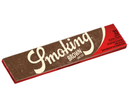 Papírky Smoking Brown King Size, 33 ks v balení