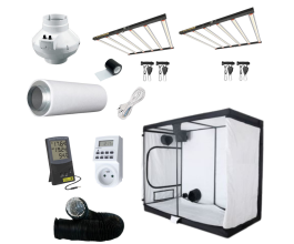 Sunpro kit HITTER 720W eco, 2,6 umol/J - Climabox White 240x120x200cm