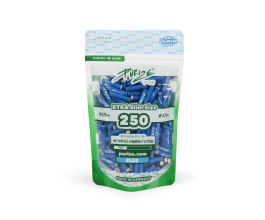 PURIZE® uhlíkové filtry - XTRA Slim Size, sáček 250 ks, modrá