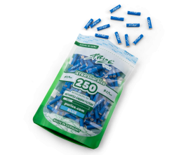 PURIZE® uhlíkové filtry - XTRA Slim Size, sáček 250 ks, modrá