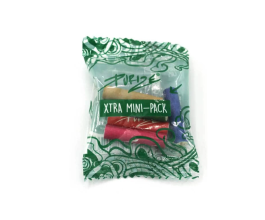 PURIZE® uhlíkové filtry - XTRA Slim Size, minipack 5 ks, mix barev