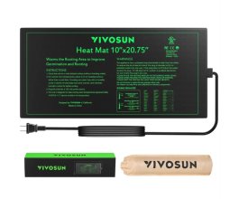 VIVOSUN Durable Heat Mat 20W - velká výhřevná podložka