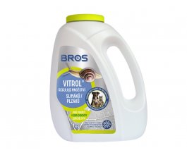 Muloskocid Bros Vitrol 1kg, přípravek proti slimákům