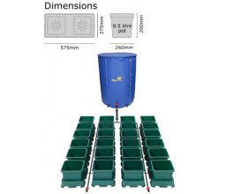 Autopot Easy2grow Kit se 24 květináči, včetně 225L Flexitank