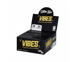 Set Vibes King Size Slim - 33 papírků s filtry, ultra tenké, box 24ks