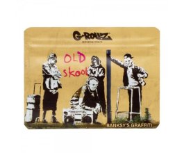 Zip sáček G-Rollz, Banksy's Graffiti 'Old Skool', 105x80 mm, 1 ks