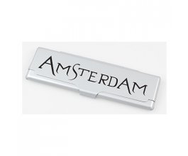 Obal na King size papírky Amsterdam stříbrný