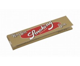Papírky SMOKING GOLD SLIM King Size, 33ks v balení