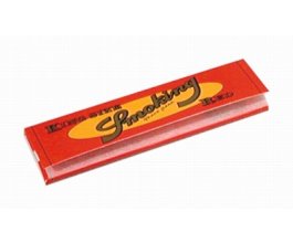 Papírky SMOKING RED King Size, 32ks v balení