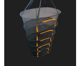 FAIRNET ZIP ORANGE sušící síť se zipem 55cm, 6 pater, výška 120cm