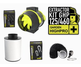 GARDEN HIGH PRO EXTRACTOR KIT 125mm, 460m3/h