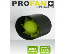 Garden HighPro - PROFAN Axial Inline Fan 100mm, 107m3/h, z výstavky