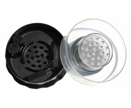 TightVac GrinderVac podtlaková přenoska s drtičkou, 70 ml, průhledná
