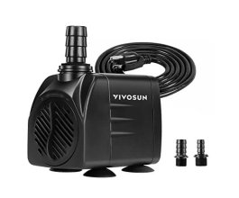 VIVOSUN Ultra tiché ponorné čerpadlo 480GPH 1800 l/h, 25W