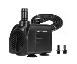 VIVOSUN Ultra tiché ponorné čerpadlo 660GPH 2500l/h, 35W