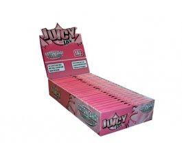 Juicy Jay's ochucené krátké papírky, Cotton candy, 32ks v balení | box 24ks