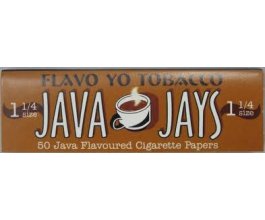 Juicy Jay's ochucené krátké papírky, Java (káva), 32ks/bal.