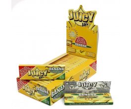 Juicy Jay´s ochucené krátké papírky, Banán, 32ks v balení | box 24ks