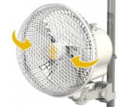 Ventilátor s klipsnou Monkey Fan 20W Oscilační, průměr 21cm