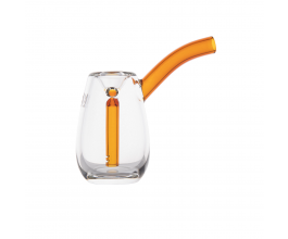 Skleněný minibong MJ Arsenal Bulb Bubbler Amber, oranžový