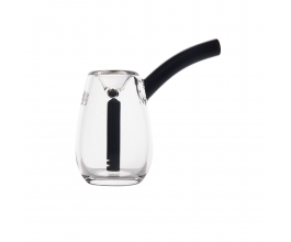 Skleněný minibong MJ Arsenal Bulb Bubbler Onyx, černý