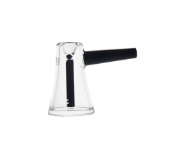 Skleněný minibong MJ Arsenal Vulkan Bubbler Onyx, černý
