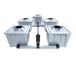 Alien Hydroponics RDWC PRO Silver 4x36L