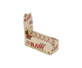 Rolovací papírky RAW ORGANIC ROLLS, 3m v balení