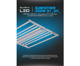 SunPro SUNFATHER 320W -3.1 UV- LED