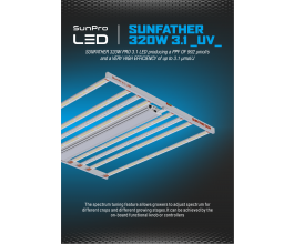 Sunpro SUNFATHER 320W -3.1 UV- LED