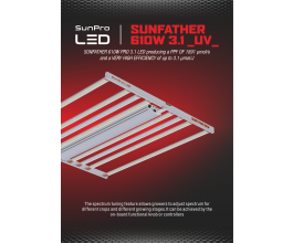 SunPro SUNFATHER 610W -3.1 UV- LED
