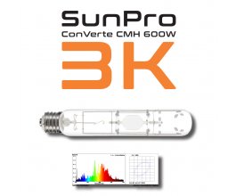 Výbojka SunPro ConVerte CMH 600W/E40/3K