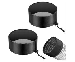 VIVOSUN kryt ventilačního otvoru 150mm s elastickou páskou a pevnou sponou, 2ks