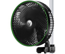VIVOSUN AeroWave E9 Oscilační klipsnový ventilátor s EC motorem,18W/23cm
