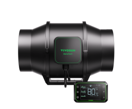 VIVOSUN AeroZesh S6 Inteligentní Inline ventilátor 150mm/689 m3/h