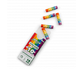 PURIZE® uhlíkové filtry - XTRA Slim Size, krabička 10 ks, duhová