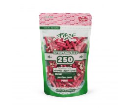 PURIZE® uhlíkové filtry - XTRA Slim Size, sáček 250 ks, růžová