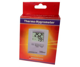Digitální thermo/hydro měřič s pamětí pro min a max, ve slevě