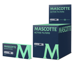 Filtry Mascotte Active Filters, 10ks v balení, box 20ks