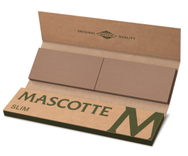 Set Mascotte  Brown - KSS papírky a filtry, 34ks v balení, hnědé