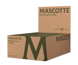 Set Mascotte  Brown - KSS papírky a filtry, 34ks v balení, hnědé, box 26ks