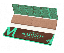 Set Mascotte  Brown - KSS papírky a filtry, 34ks v balení, hnědé, box 26ks